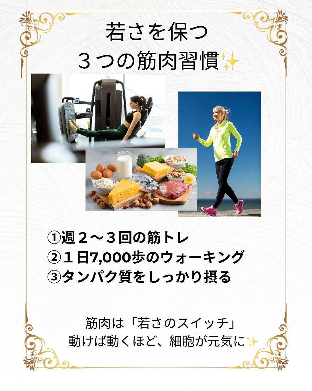 .💪 筋肉は、あなたの“最強のアンチエイジング臓器”